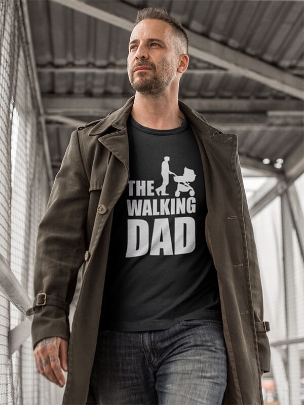 Herren T-Shirt - The walking dad